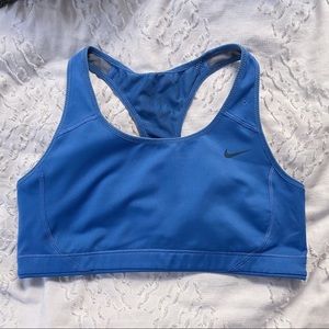 Nike Light Blue Medium Sports Bra